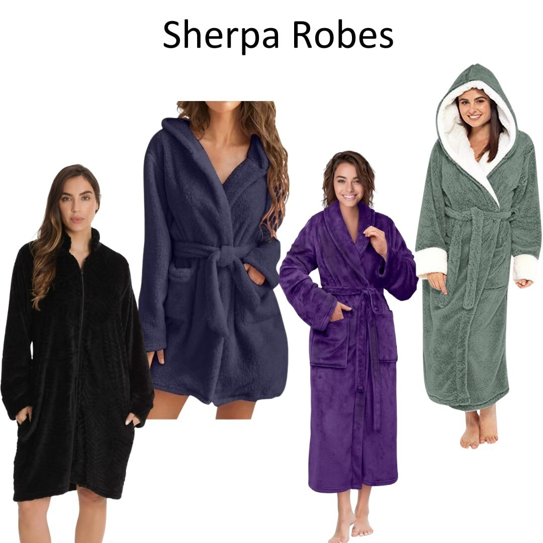 Sherpa robes for the ultimate snuggle

#LTKSeasonal #LTKStyleTip #LTKFindsUnder100