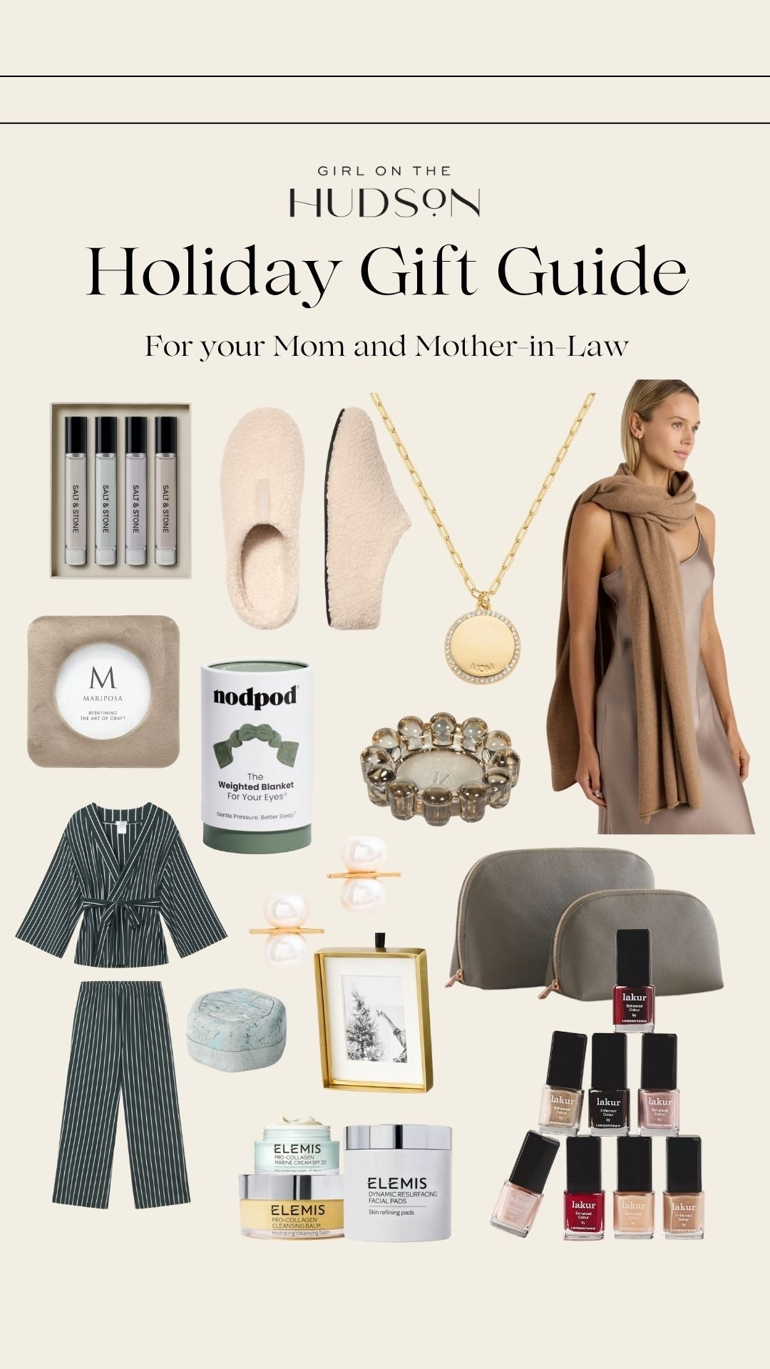 Holiday gift guide for your mom and your mother-in-law! 

The most beautiful cashmere wrap, pajamas she’ll want to live in, photo frame, a meaningful necklace, beauty and skincare she’ll love, travel accessories, nail polish that looks fab on all skin tones, cozy slippers and the sleep mask that I swear by! 

#LTKselfcare #LTKStyleTip #LTKGiftGuide