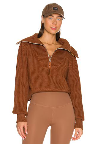 Varley Mentone Pullover in Tortoise Shell from Revolve.com | Revolve Clothing (Global)