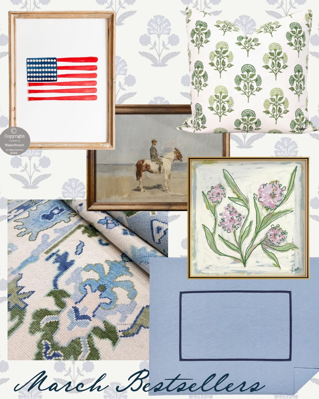 March Bestsellers! 


Grand millennial, Nancy Meyers, oushak rug, spring art, vintage home, traditional decor 

#LTKHome #LTKSaleAlert #LTKSeasonal