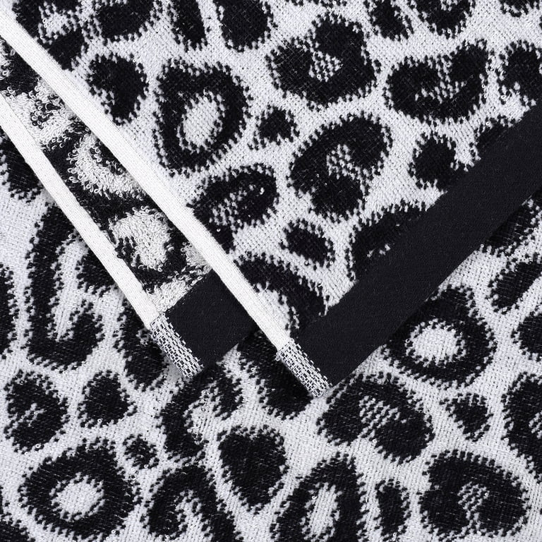 Mainstays Beach Collection Leopard Beige Cotton-Blend Beach Towel | Walmart (US)