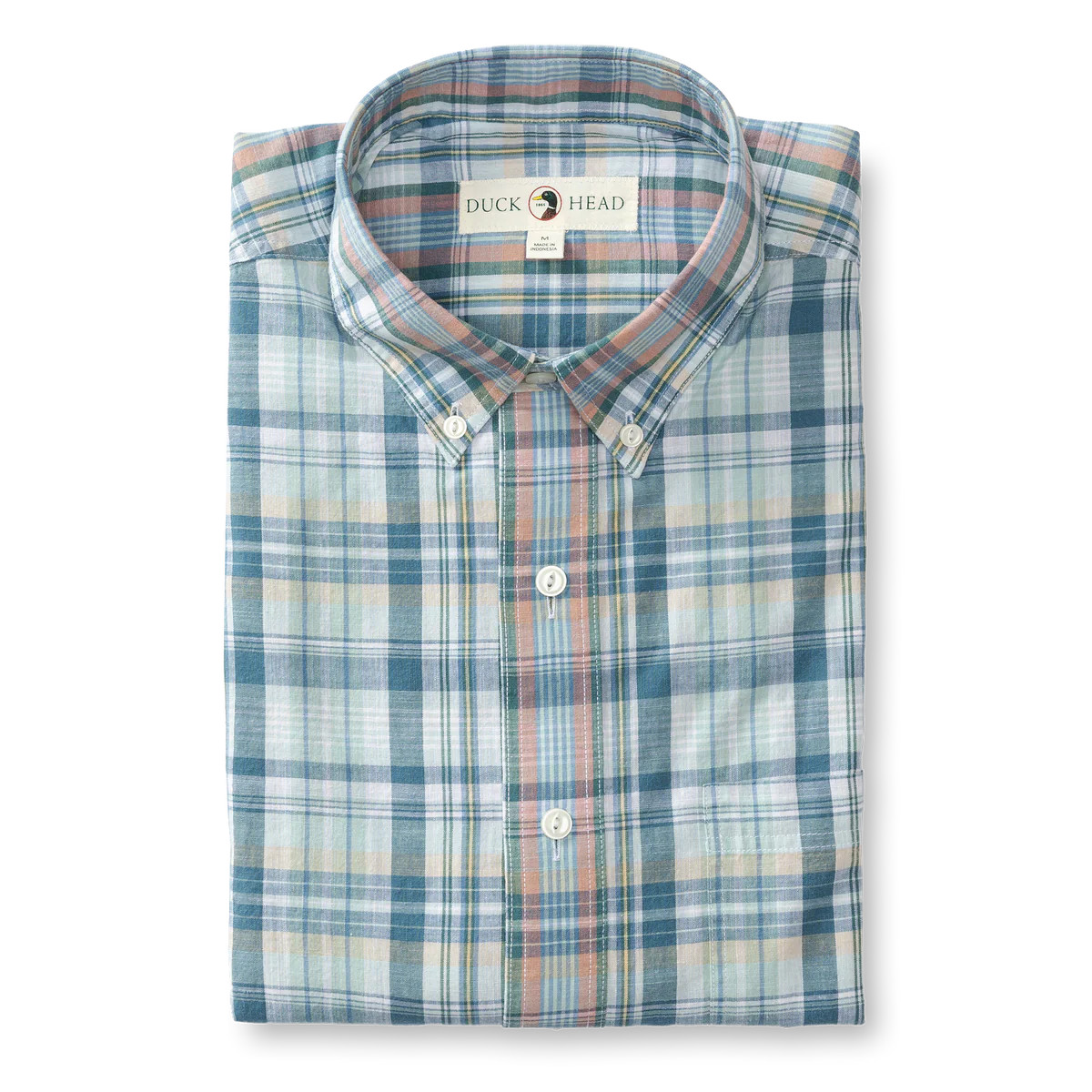 Murphy Plaid Cotton Slub Sport Shirt | Duck Head Apparel