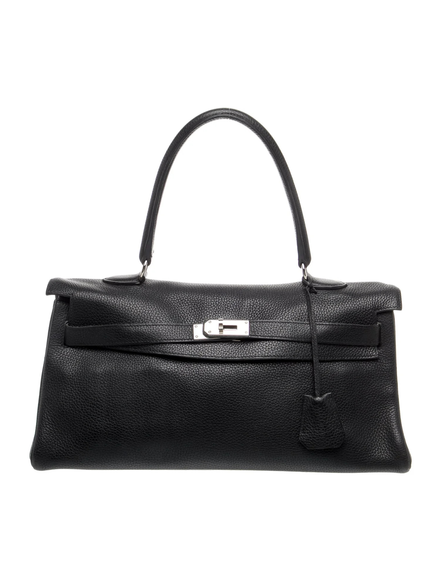 Hermès Togo JPG Shoulder Kelly 42 - Black Shoulder Bags, Handbags - HER785597 | The RealReal | The RealReal