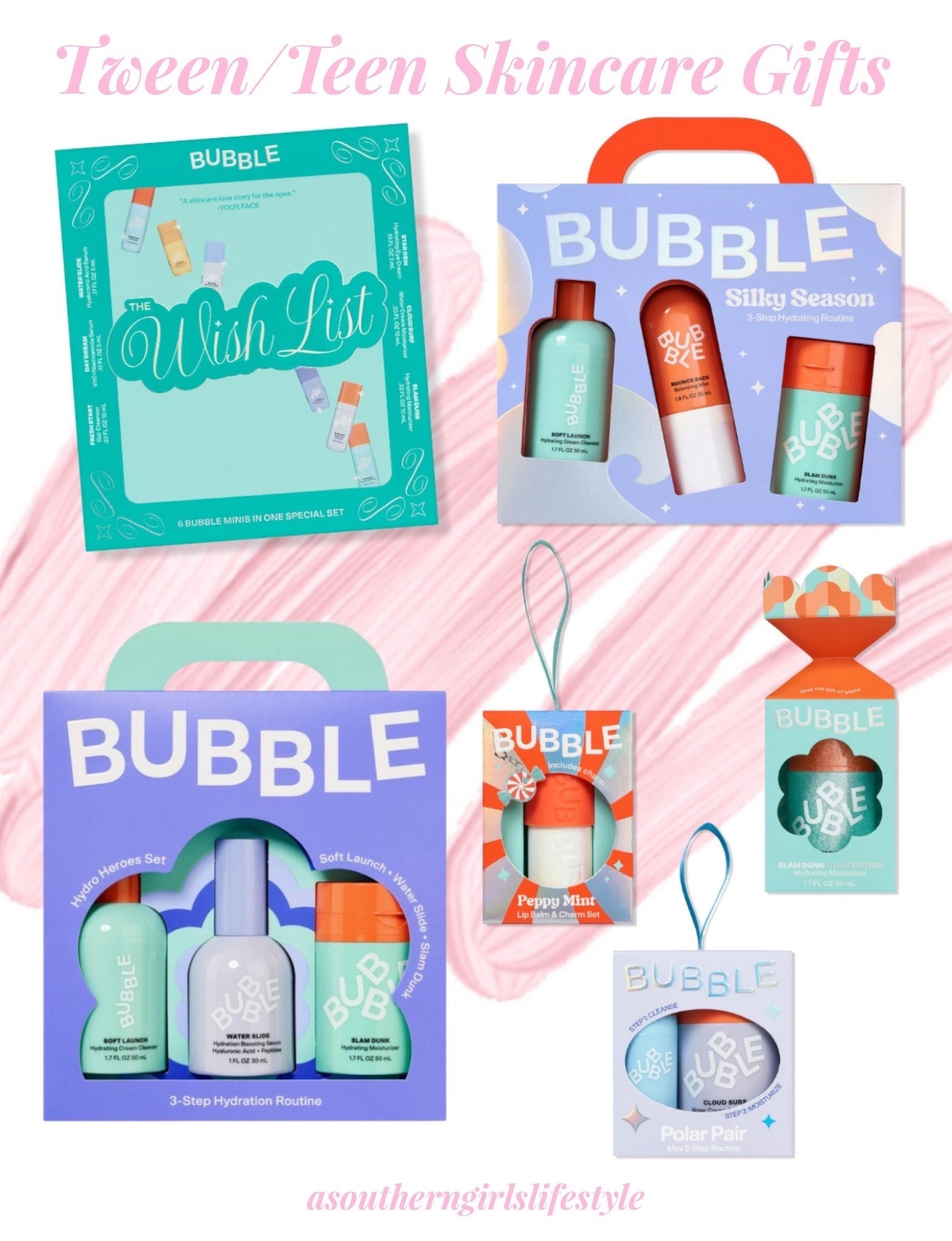 The Hit Skincare for Tween/Teens has cute Christmas Gift Sets & Little Singles! Bubble! 

Great for gifts & stocking stuffers!

Gifts for Her. Christmas Gift. 

#LTKBeauty #LTKKids #LTKHoliday