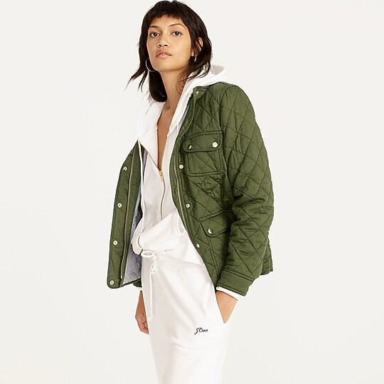 Quilted downtown field jacket | J. Crew US
