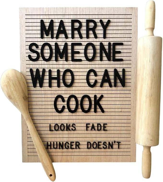 Wood Letter Board | Wooden Message Board | Christmas Gifts for Women | Gift for Mom Gifts | Gifts... | Amazon (US)