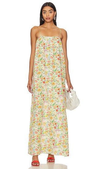 Air Linen Maxi Dress in Lily White | Revolve Clothing (Global)