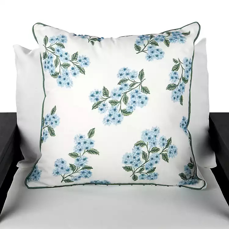 New! Hydrangea Haven Outdoor Pillow | Kirklands