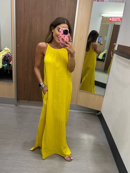 Yellow maxi dress size Xs target 

#LTKFindsUnder100 #LTKFindsUnder50