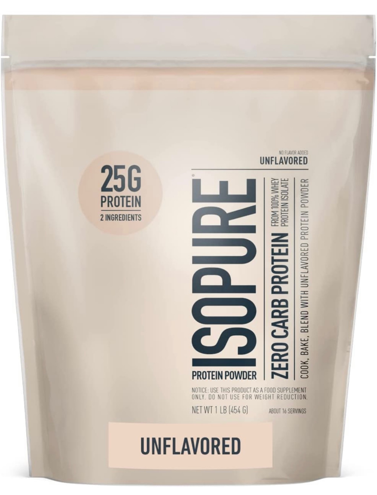 Unflavored protein powder! 25g per scoop. #bariatricfriendly #vsg #bariatricsurgery 

#LTKcurves #LTKFind #LTKfit