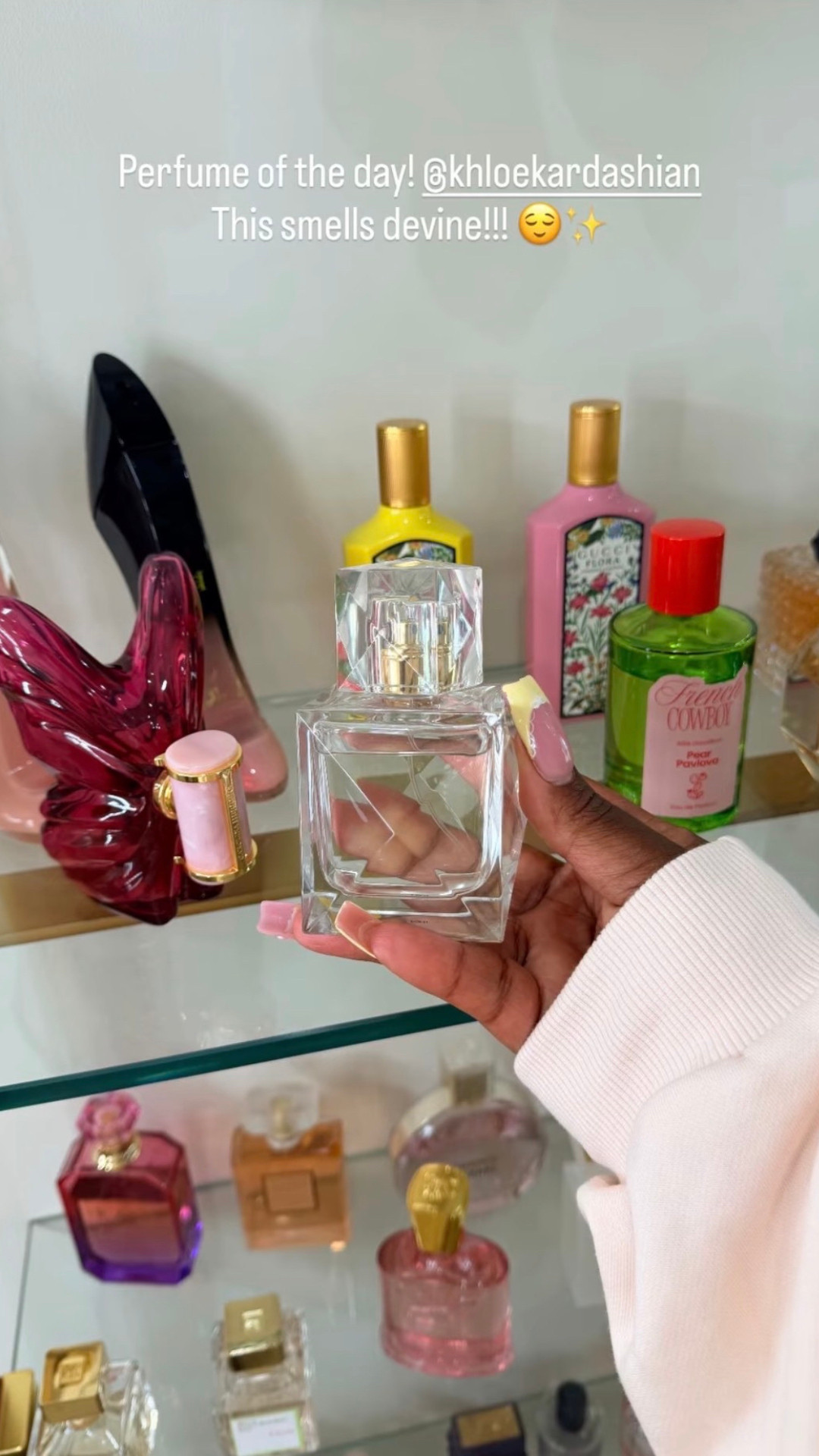 My perfume of the day choice! ✨ Honestly, this new fragrance from @khloekardashian smells absolutely divine. 😍

It is the perfect addition to my vanity display and has quickly made its way into my daily rotation. If you love a gorgeous, head-turning scent that lasts all day, this one is a complete must-have for your luxury collection. 🌸

You can shop this exact perfume and see the rest of my vanity favorites on my LTK! 🛍️

Follow for more @OPERATION_NIKI on IG, TikTok, & Facebook

#PerfumeOfTheDay #FragranceCollection #KhloeKardashian #OperationNiki #VanityGoals #LuxurySkincare #ScentOfTheDay #PerfumeLover #AestheticHome #LTKfinds #SelfCareRoutine

#LTKHome #LTKBeauty