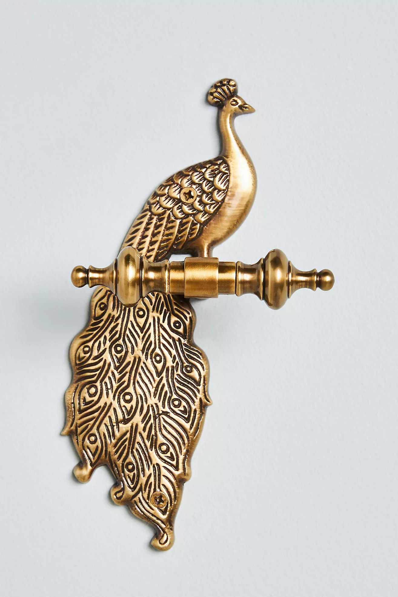 Ida Peacock Towel Hook | Anthropologie (US)