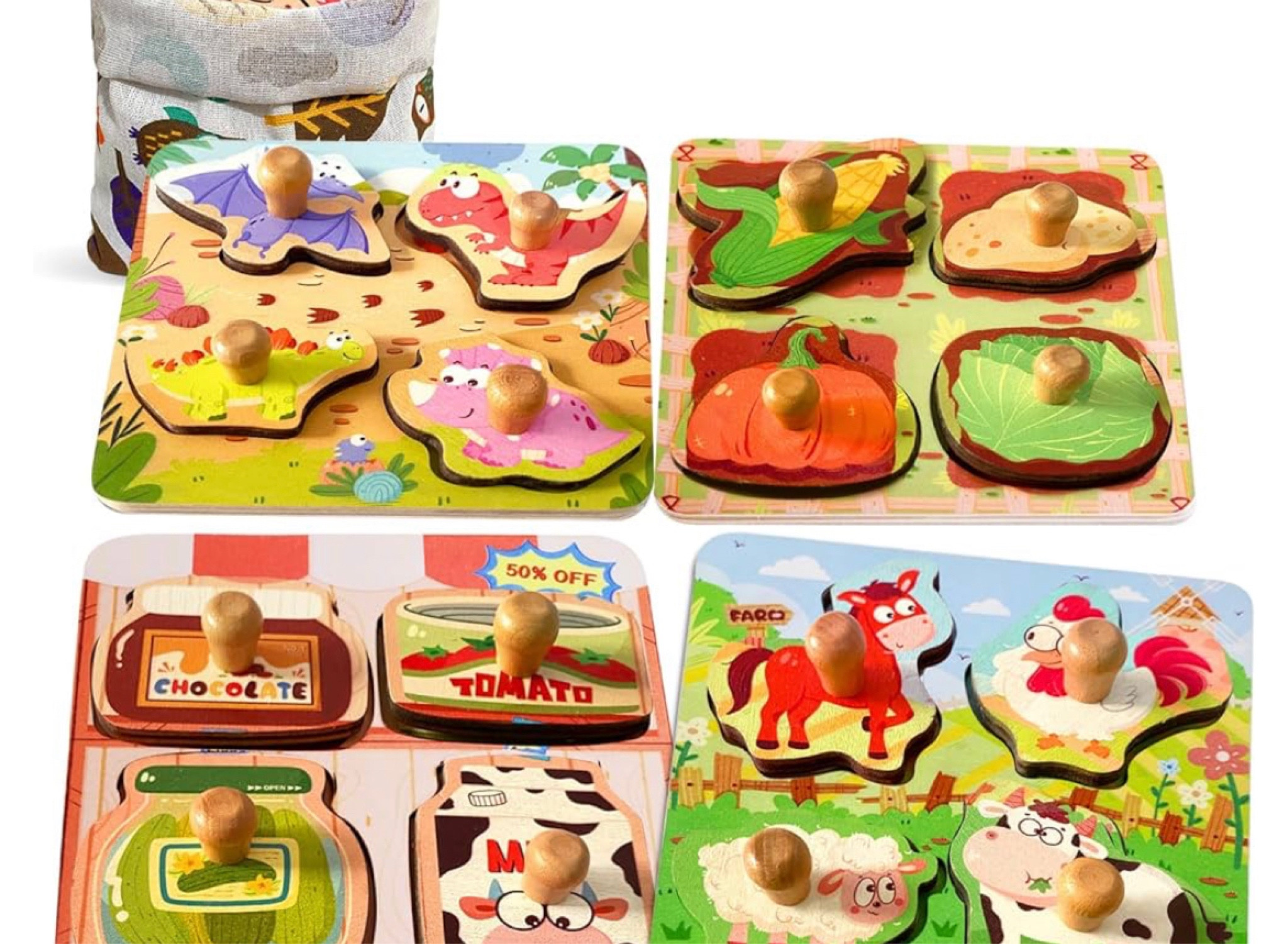Knob Puzzles