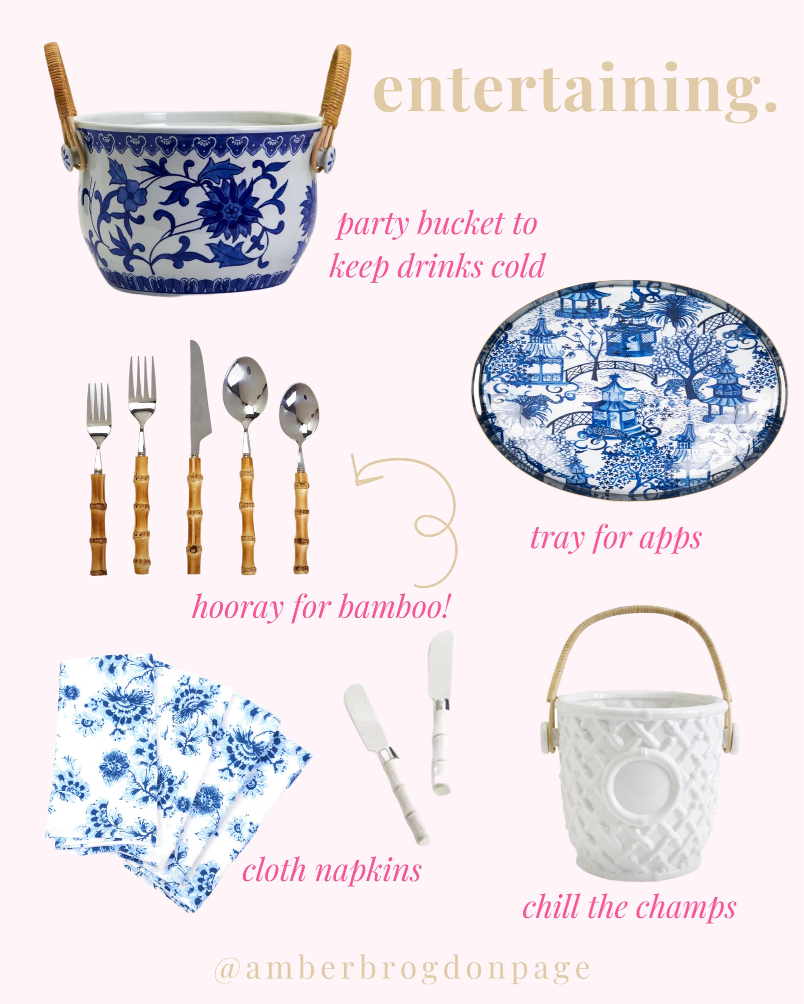 Entertaining but make it blue and white, chinoiserie inspired 😍

#bamboo #bamboosilverware #gingerjar #party #thanksgiving #grandmillennial #platter #entertaining #clothnapkins #grandmillennialparty

#LTKSeasonal #LTKhome #LTKfamily