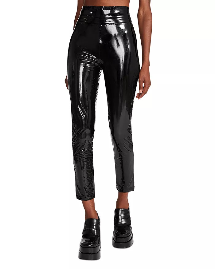 Eden Shiny Cropped Leggings | Bloomingdale's (US)