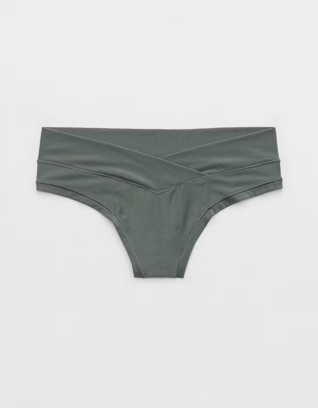 SMOOTHEZ Everyday Crossover Thong Underwear | American Eagle Outfitters (US & CA)