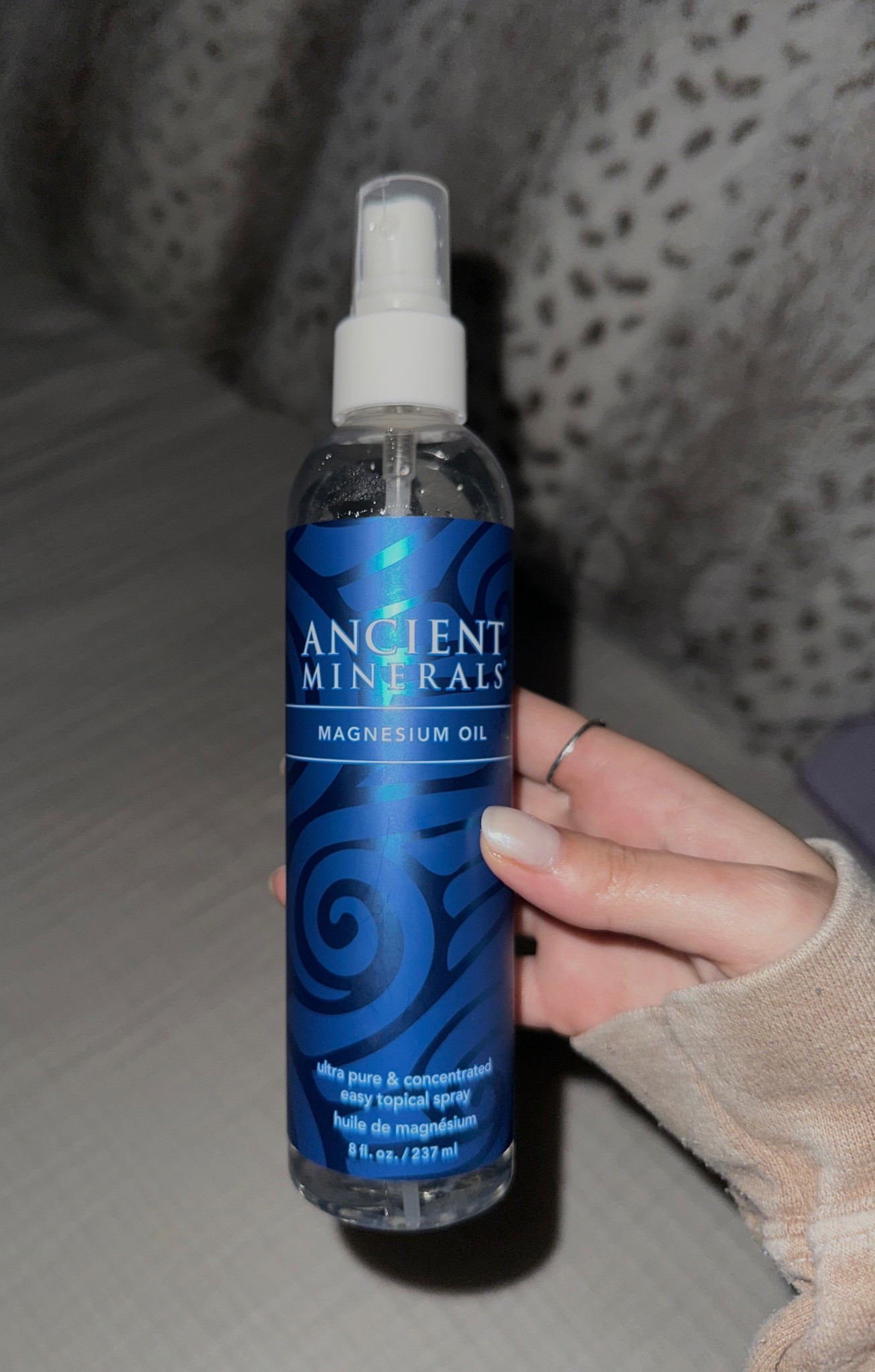 If you struggle to fall asleep… this magnesium oil is it. Ancient Minerals never misses. My nighttime non-negotiable 💤💗 #sleephack #magnesiumoil 

#LTKselfcare