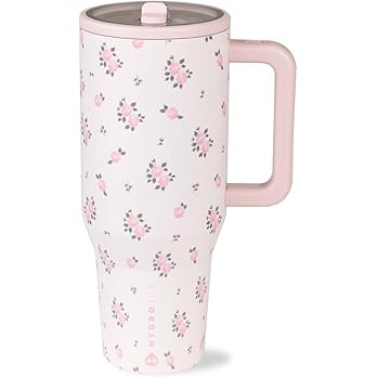 HydroJug Traveler - 40 oz Water Bottle with Handle & Flip Straw - Fits in Cup Holder, Leak Resist... | Amazon (US)