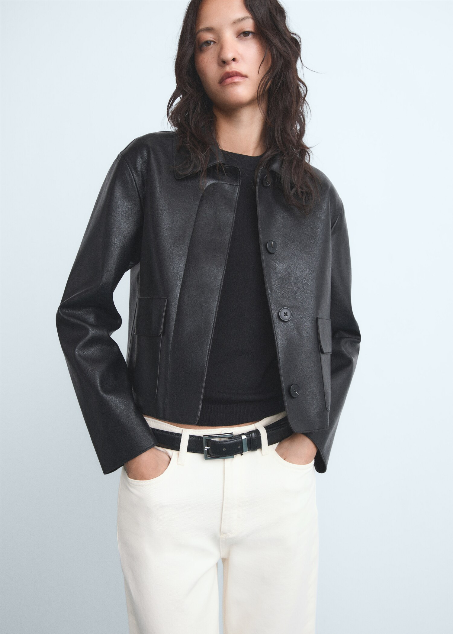 Matilda medium-rise straight-fit jeans - Women | MANGO United Kingdom | MANGO (UK)