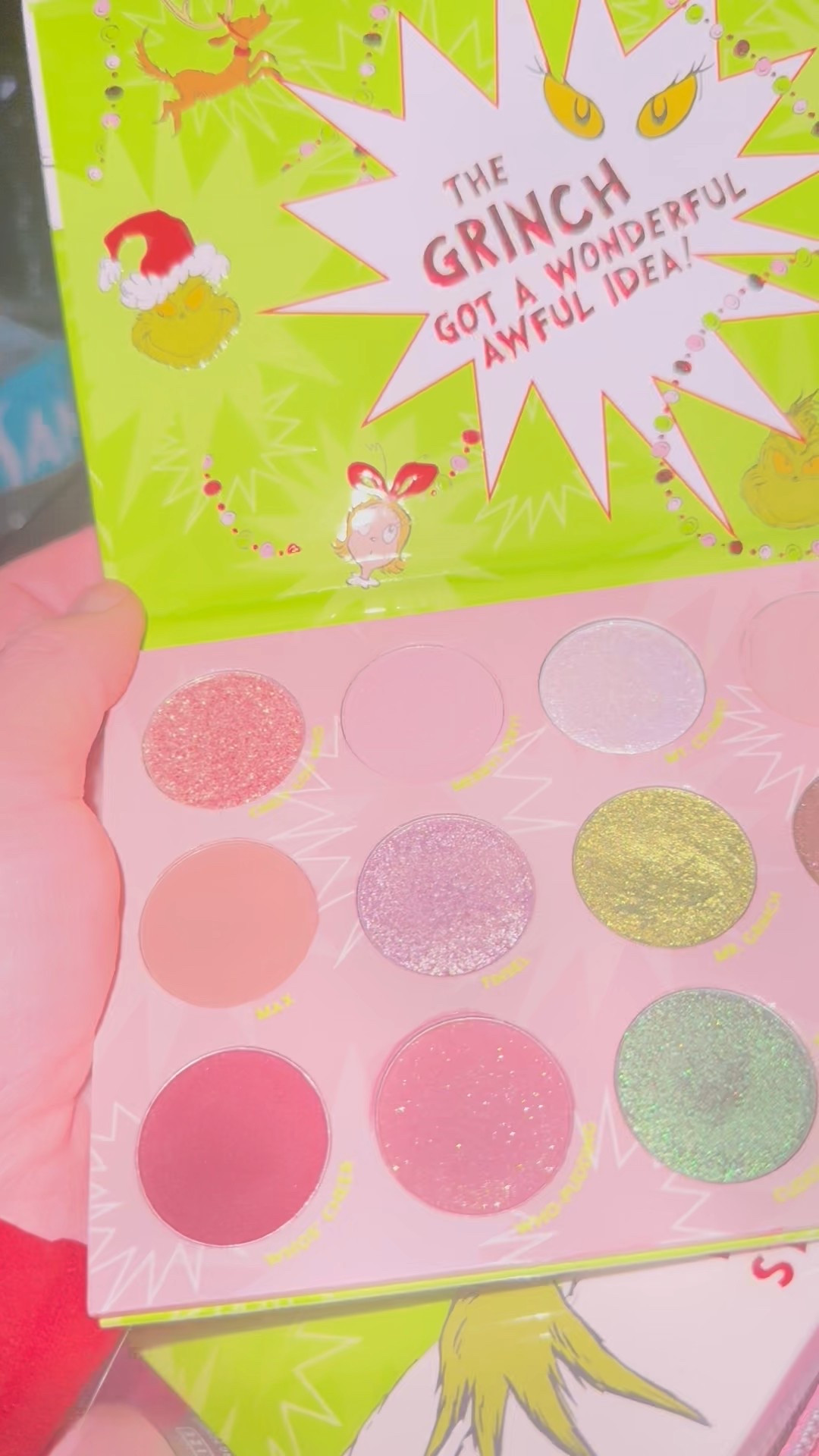 Colour pops collab with Grinch! So cute!! 

#LTKGiftGuide #LTKHoliday #LTKCyberWeek