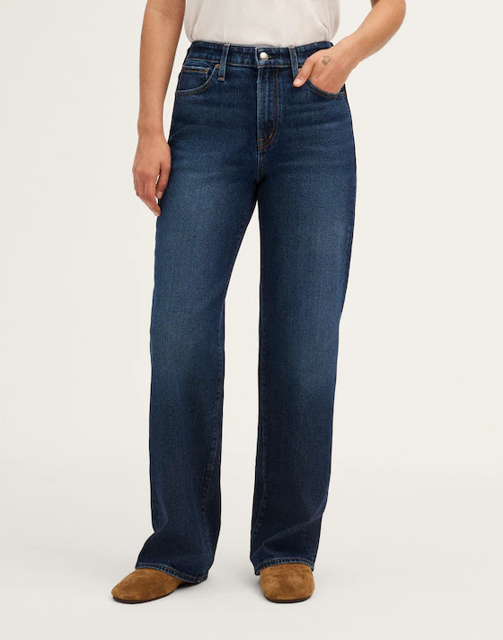 The Curvy Perfect Vintage Wide-Leg Jean | Madewell