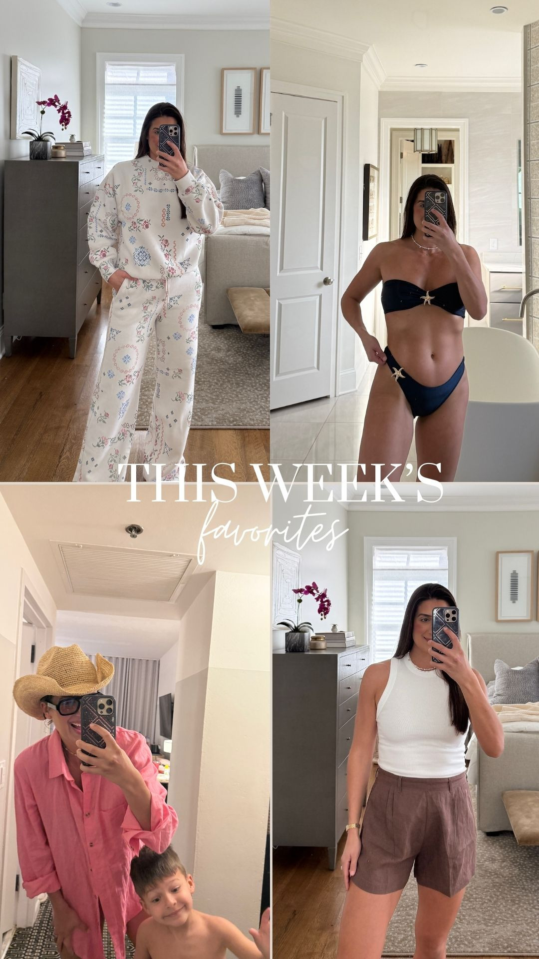  

This weeks best sellers!

best sellers, spring break, spring trip, spring vacay, beach vacay, kids beach clothes, womens bikinis, caden lane, onesies, zippys, easter outfits, kids easter, boy mom, grace white 

#LTKTravel #LTKSpringSale #LTKmomlife