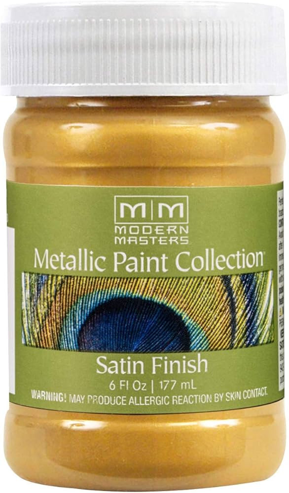 Modern Masters ME658-06 Metallic Gold Rush, 6-Ounce | Amazon (US)