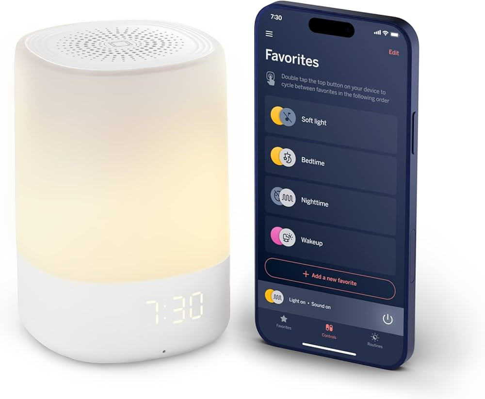 Nanit Sound and Light Smart Baby Night Light and Sound Machine | Audio Monitor | Cry Detection Al... | Amazon (US)