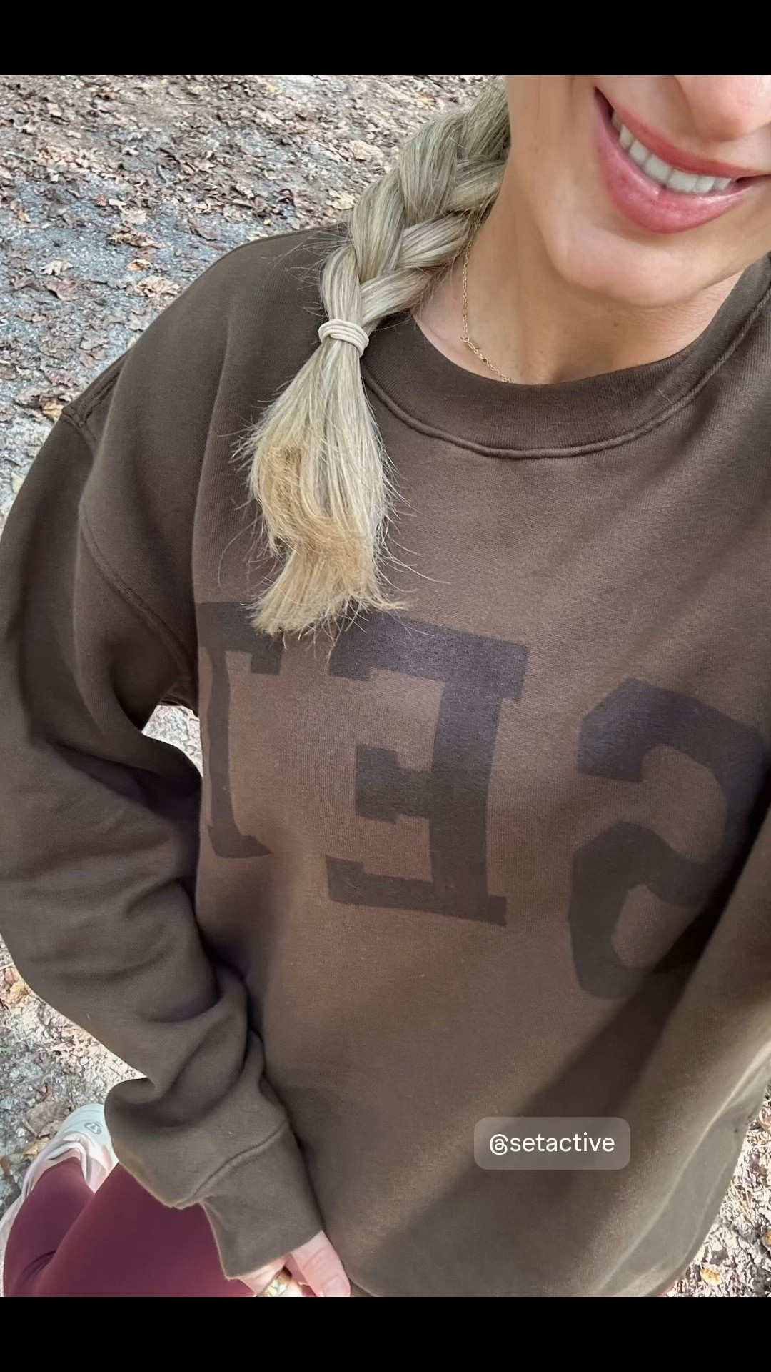 I’ll be living in this oversized, fleece lined sweatshirt this season! 

*wearing my normal size, S 

https://setactive.co/products/midweight-sweats-staple-set-crewneck-maverick?srsltid=AfmBOoq8kc7OK_WDtYiKaFHc0f21eVx_ILrAKWSxh5B2qfL0ZMxkVQk7


#fallweekend #casual #athleisure #activewear #leggingsoutfits #setactive #lululemon #sportsbra #doublelayer #burgundy #olivegreen #fallshades #fallfit #fallcolorpalette #cozysweats #sweatshirt

#LTKFindsUnder100 #LTKSeasonal #LTKActive