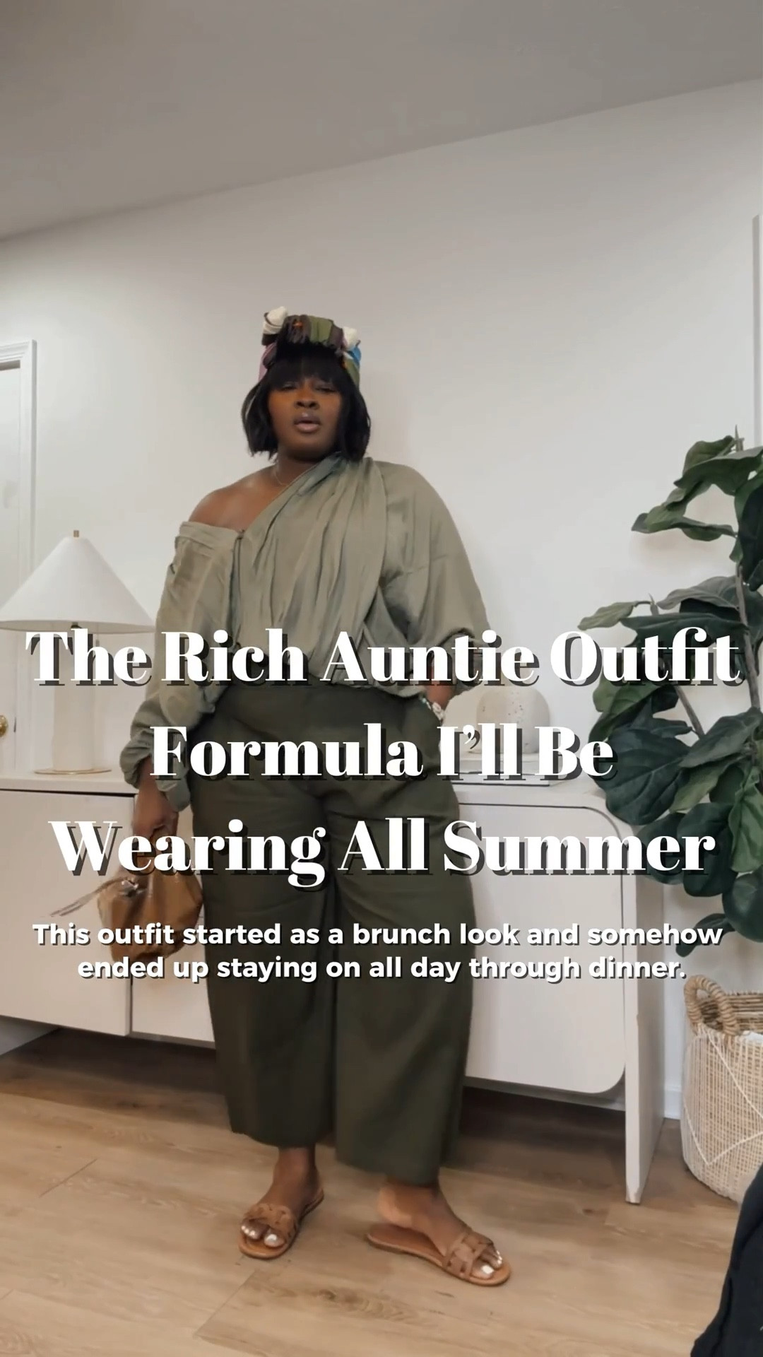 The goal wasn't to look expensive. The goal was to be comfortable. The expensive look came naturally. The goal wasn't to look expensive. The goal was to be comfortable. The expensive look came naturally. #RichAuntieStyle
#SummerOutfitIdeas
#VacationStyle
#WideLegPants
#EffortlessStyle
#PlusSizeFashion
#SummerFashion
#NeutralStyle
#ChicStyle
#LTKStyle

#LTKootd #LTKMidsize #LTKSeasonal