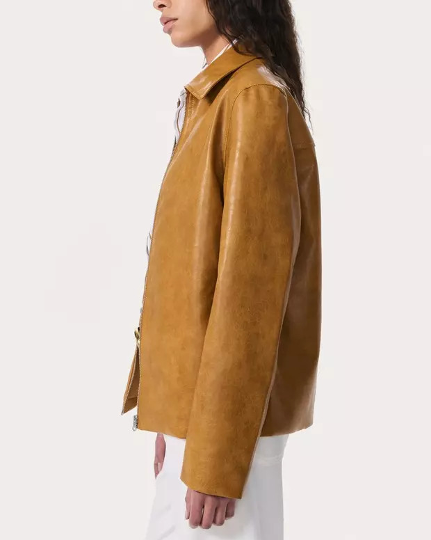 Jordie Faux Leather Jacket | rag & bone