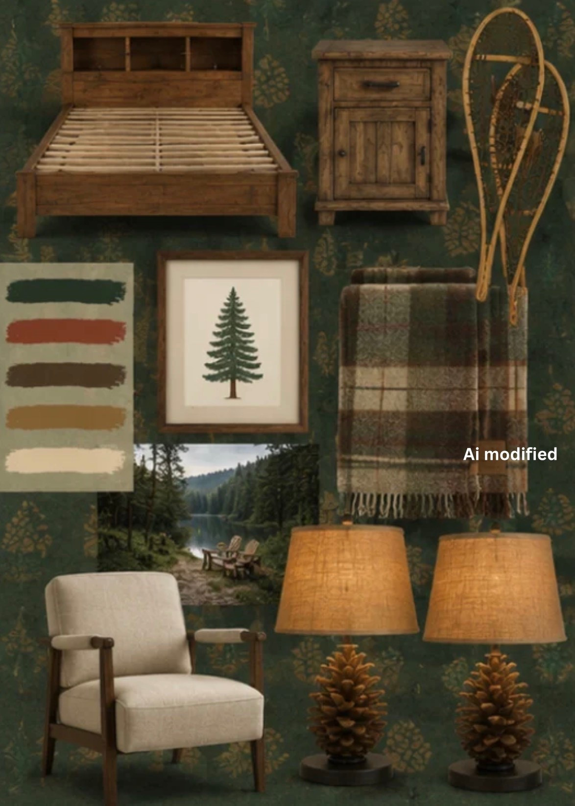 Cozy Cabin Bedroom Mood Board| Rustic Lodge Decor

#LTKHome #LTKmomlife #LTKSeasonal