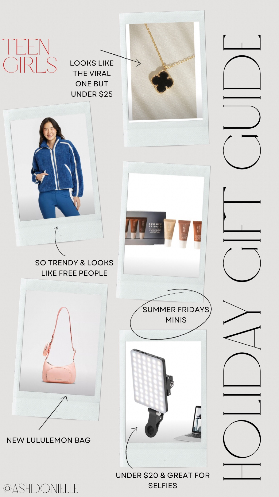 Gift ideas for the teen girls! 

#LTKSeasonal #LTKGiftGuide #LTKHoliday