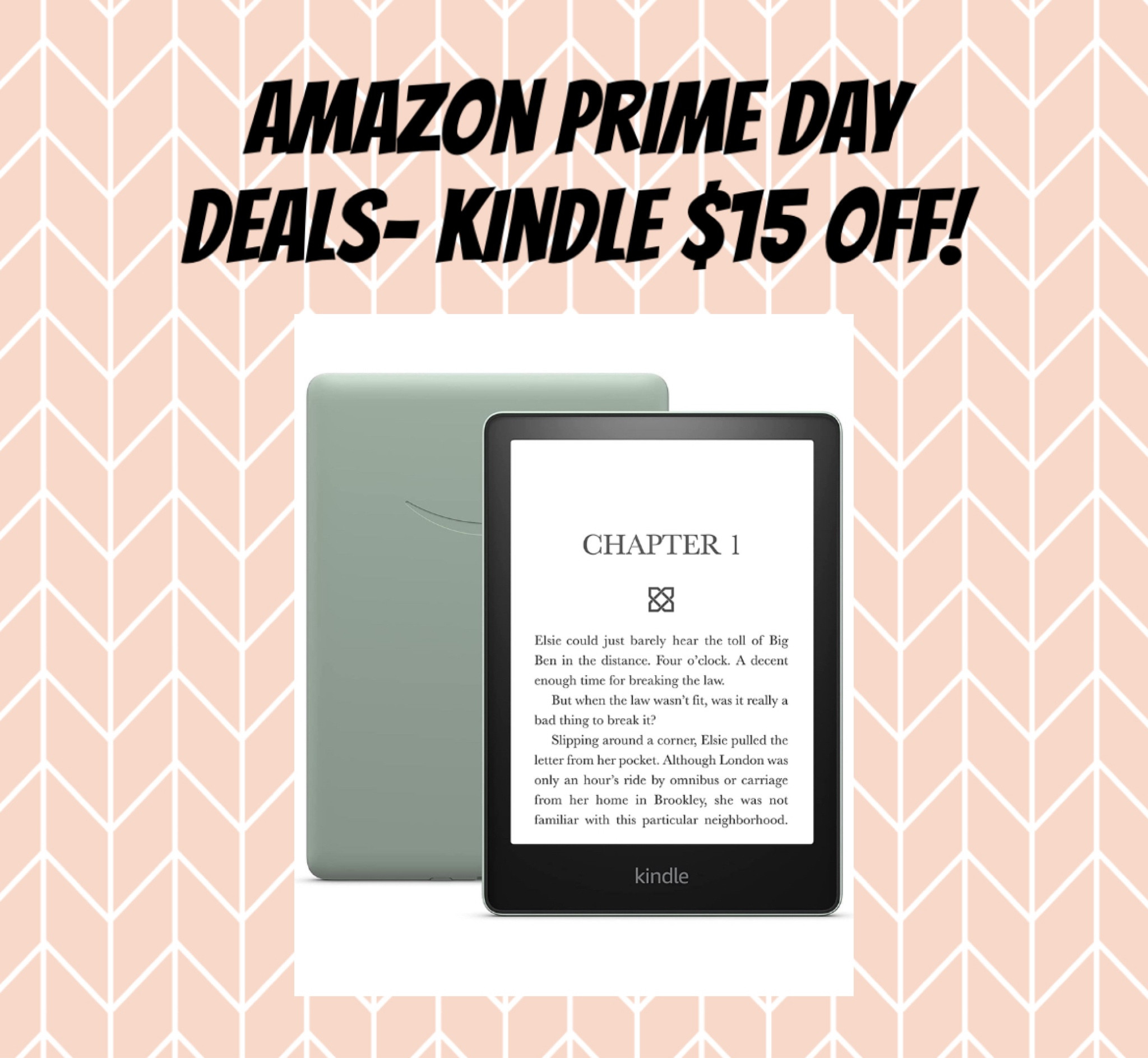 Kindle is $15 off for Prime Day!

#LTKSeasonal #LTKSaleAlert #LTKxNSale