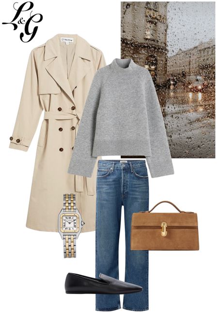 Rainy autumn day outfit, fall outfits, fall sweater, trench coat outfit



#LTKSeasonal #LTKfindsunder100 #LTKstyletip