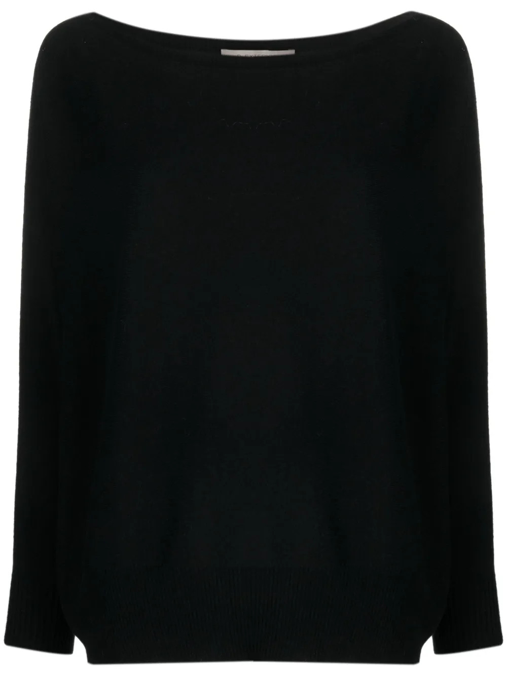 boat-neck knitted jumper | Farfetch Global