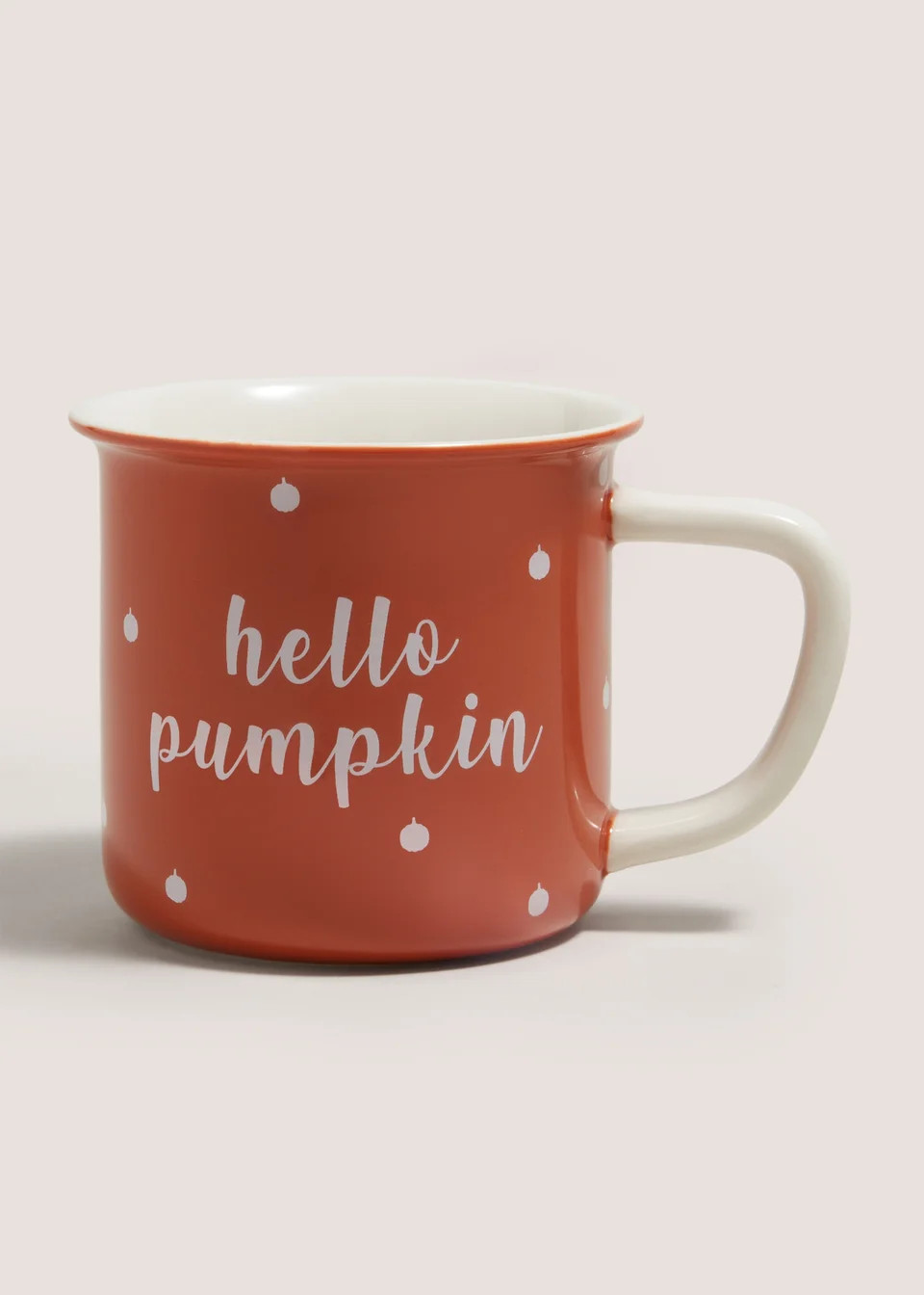 Orange Pumpkin Mug (9.7cmx9cm) | Matalan (UK)