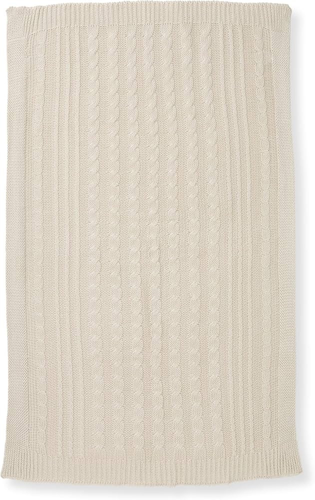 Burt's Bees Baby Infant Blanket, Cable Knit, Made with 100% Soft Breathable Organic Cotton, Nursi... | Amazon (US)
