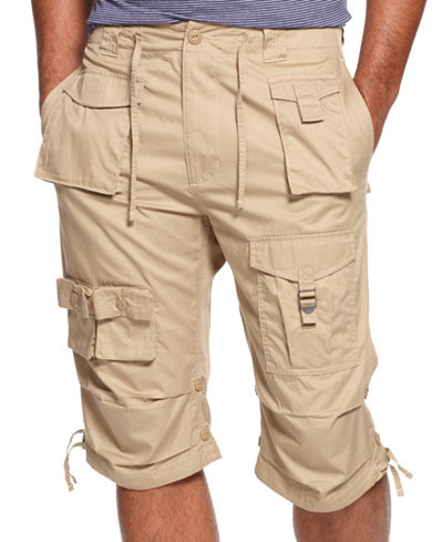 Sean John Men's Shorts Big and Tall, Classic Flight Cargo Shorts | Macys (US)