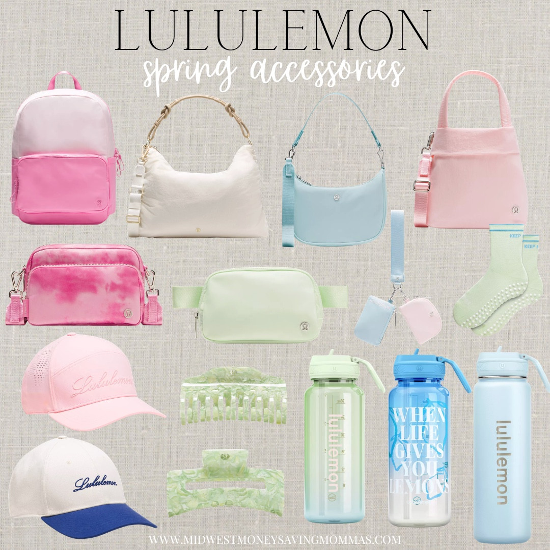Spring accessories from lululemon

Purse  backpack  claw clip  belt bag  water bottle  hat  baseball cap  wallet  socks  spring outfit 

#LTKmomlife #LTKootd #LTKgrwm