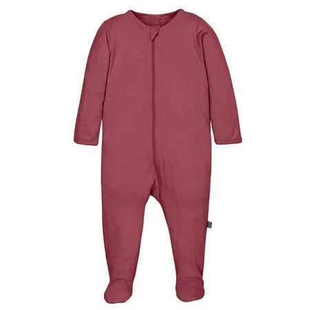 Modern Moments by Gerber Gender Neutral Super Soft Viscose Sleep 'N Play, Sizes Newborn - 6/9 Months | Walmart (US)