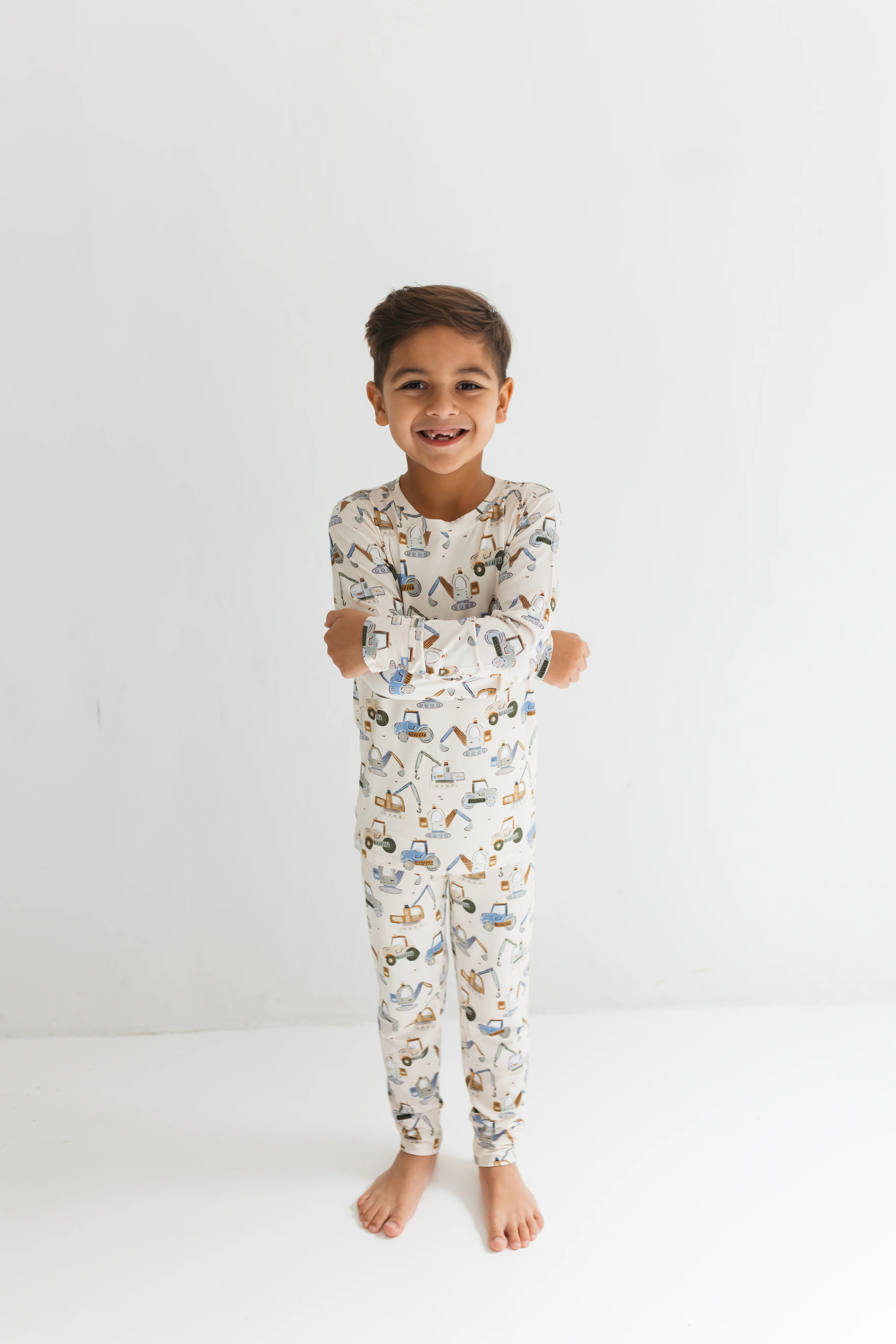 Little Excavator Two Piece Set | In My Jammers