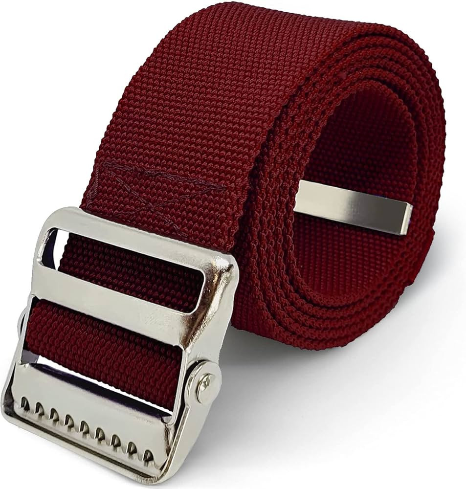 Transfer and Gait Belt 60 Inch with Metal Buckle and Loop - Walking, Standing and Transfer Assist... | Amazon (US)
