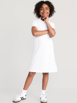 School Uniform Pique Polo Dress for Girls | Old Navy (US)