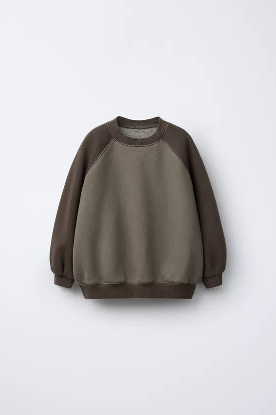 RAGLAN SLEEVE SWEATSHIRT | Zara US