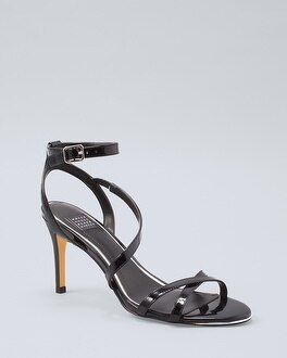 Patent Leather Strappy Heels | White House Black Market