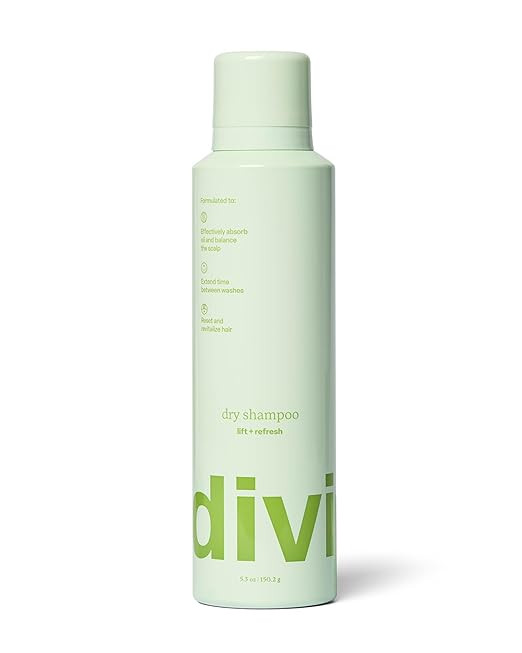 Divi Dry Shampoo Spray for Women - Formulated to Absorb Oil, Balance the Scalp and Extend Time Be... | Amazon (US)