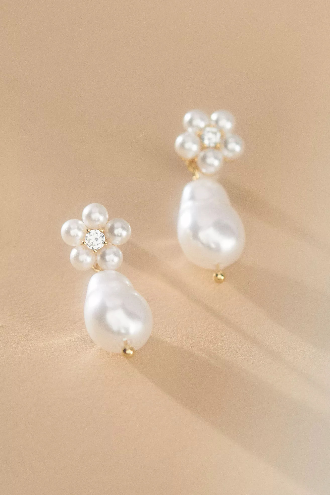 Theia Audrey Pearl Drop Earrings | Anthropologie (US)