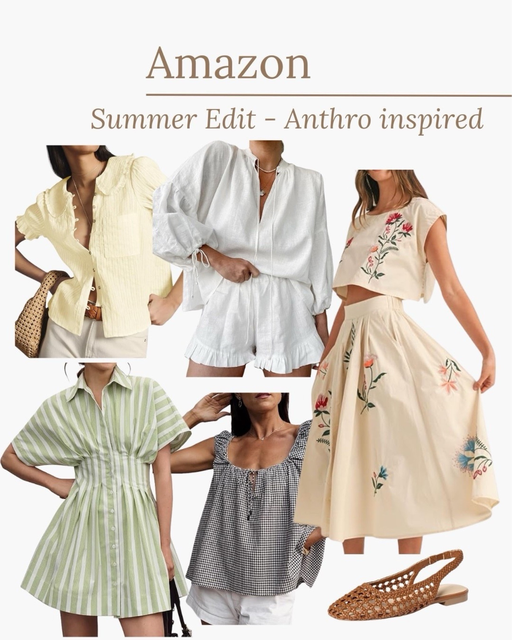 Rounded up chic Anthropologie inspired finds on Amazon! 

#LTKStyleTip