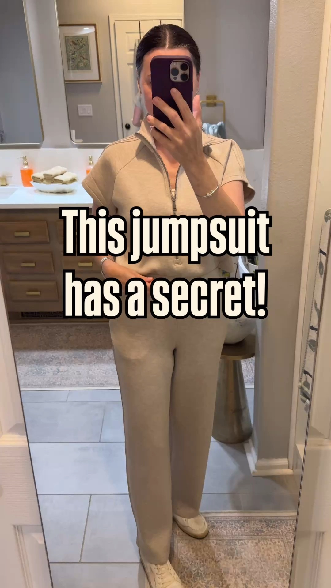 I love jumpsuits but always hate the hassle of bathroom breaks. This jumpsuit eliminates the hassle!!!  

I’m wearing a small petite.

#LTKvlog #LTKootd #LTKPetite